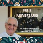 ANIVERSÁRIO DO PADRE ALBERTO PASQUOTO, C.Ss.R.: PARABÉNS!