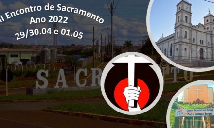 III ENCONTRO REDENTORISTA EM SACRAMENTO, MG.