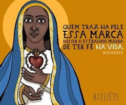 Deus se revela num corpo feminino (Chico Machado)